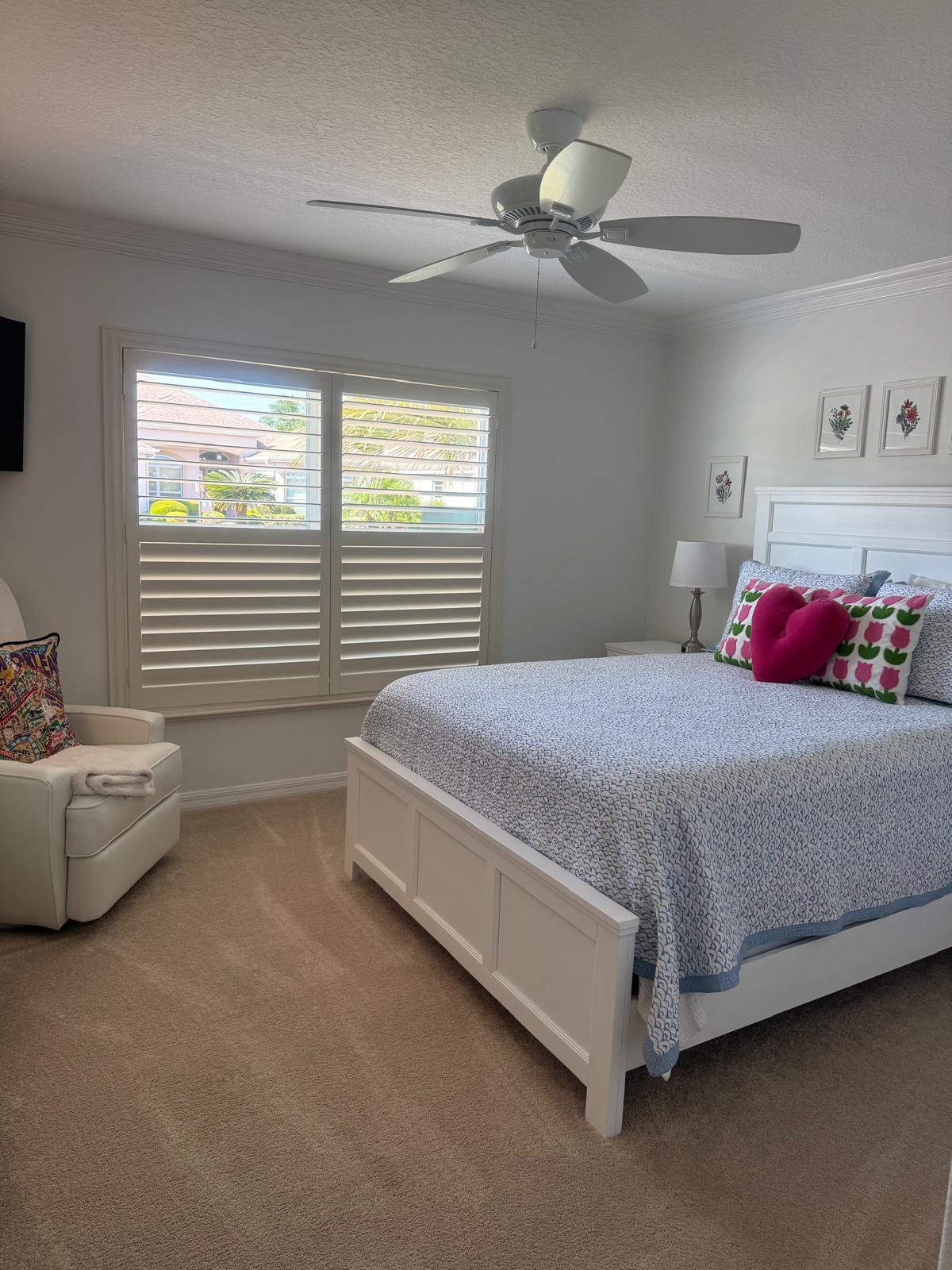 Organized Bedroom After Cleaning